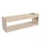 Flash Furniture Bright Beginnings Modular Wood Classroom Open Storage Unit w/ Upper Shelf, Raised Edges, Natural MK-KE24572-GG - alternate 1
